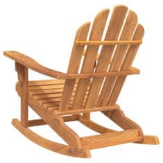 Vidaxl Zahradní houpací židle Adirondack 2ks 79x100x103cm masivní teak