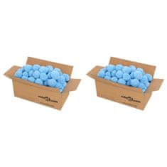 Greatstore Filtrační kuličky do bazénu modré 1 400 g polyethylen
