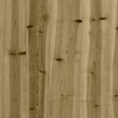 Vidaxl Zahradní lavice gabionový design 103 x 70 x 65 cm borové dřevo