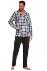 Cornette Pánské pyžamo 114/53 plus + Ponožky Gatta Calzino Strech, vícebarevné, 3XL
