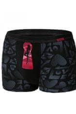 Cornette Pánské boxerky + Ponožky Gatta Calzino Strech, černá, XL