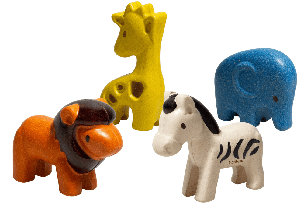 Plan Toys Set - Divoká zvířata