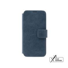 FIXED Kožené pouzdro typu kniha ProFit pro Samsung Galaxy A55 5G, modré