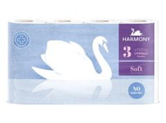 Harmony Toaletní papír Harmony Soft - 8 roliček / třívrstvý