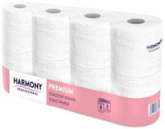 Harmony Toaletní papír Harmony Professional - 8 rolí / třívrstvý / 100% celulóza