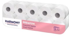 Harmony Toaletní papír Harmony Professional - 10 rolí / dvouvrstvý / 100% celulóza