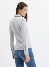 Orsay Modro-bílá dámská pruhovaná košile 36