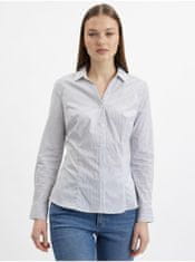 Orsay Modro-bílá dámská pruhovaná košile 36