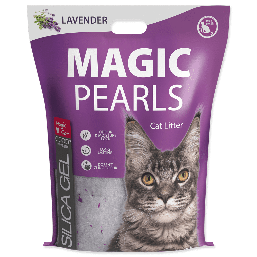 Levně Magic Pearls kočkolit Lavender 16L