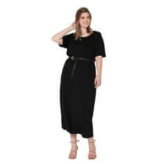 Only Carmakoma Dámské šaty CARBANDANA Regular Fit 15207944 Black (Velikost 5XL/6XL)