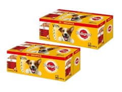 Pedigree Vital Protection Gelee Set 2*(40x 100 g) kapsičky pro psy (s hovězím, kuřecím, jehněčím a drůbežím masem)