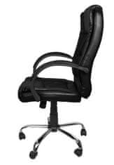 Malatec Kancelářská židle eko kůže černá Malatec 8983