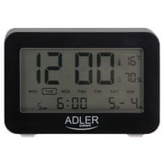 Adler Budík elektronický teplota vlhkost AD1196B