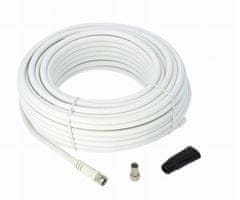 Opticum Koaxiální kabel RED LINE 48066, 6,8mm, 30m, 2XF, gumová krytka