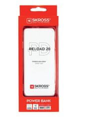Skross  Powerbank Reload 20 Power Delivery, 20000mAh, USB A+C, bílý