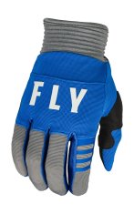 Fly Racing rukavice F-16, FLY RACING - USA 2023 (modrá/šedá) (Velikost: XS) 376-912