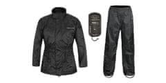 Nox bunda a kalhoty LOW, NOX/4SQUARE (černá, reflexní prvky) (Velikost: 3XL) ENSNLOW