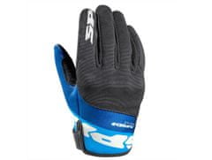 Spidi rukavice FLASH KP, SPIDI (černá/modrá/bílá) (Velikost: S) B110K3-029