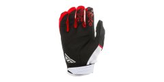 Fly Racing rukavice KINETIC K120 2020, FLY RACING (černá/bílá/červená) (Velikost: 3XL) 373-413