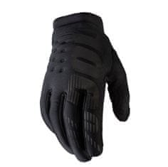 100% rukavice BRISKER, 100% dámské (černá/šedá) (Velikost: S) 11016-057