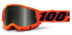 100% ACCURI 2, 100% Sand brýle Orange, kouřové plexi