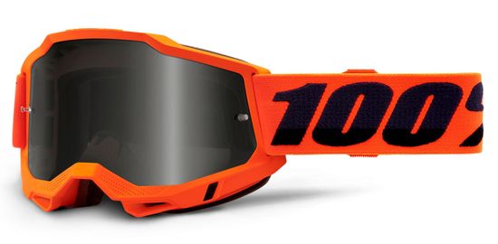 100% ACCURI 2, 100% Sand brýle Orange, kouřové plexi 50222-102-05