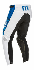 Fly Racing kalhoty KINETIC WAWE, FLY RACING - USA 2022 (bílá/modrá) (Velikost: 30) 375-533