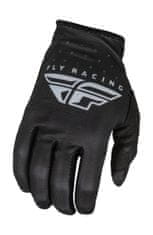 Fly Racing rukavice LITE, FLY RACING - USA 2023 dětské (černá/šedá, vel. YL) (Velikost: YS) 376-710Y