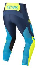 Alpinestars kalhoty RACER FACTORY, ALPINESTARS, dětské (tmavá modrá/žlutá fluo/modrá neon, vel. 24) (Velikost: 24) 3741022-7557