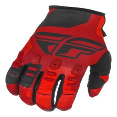 Fly Racing rukavice KINETIC K221, FLY RACING - USA (červená/černá , vel. 3XL) (Velikost: S) 374-512