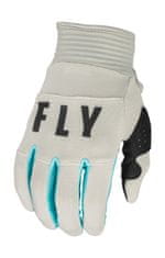 Fly Racing rukavice F-16, FLY RACING - USA 2023 (šedá/modrá) (Velikost: XS) 376-812