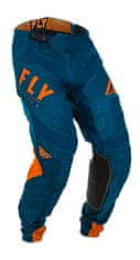 Fly Racing kalhoty LITE 2020, FLY RACING - USA (oranžová/modrá , vel. 28) (Velikost: 28) 373-733