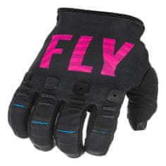 Fly Racing rukavice KINETIC S.E. K221, FLY RACING (černá/růžová/modrá) (Velikost: XL) 374-519