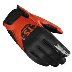 Spidi rukavice CTS-1, SPIDI (černá/oranžová) (Velikost: S) B105K3-087
