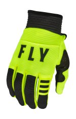 Fly Racing rukavice F-16, FLY RACING - USA 2023 (hi-vis/černá, vel. 3XL) (Velikost: XS) 376-910