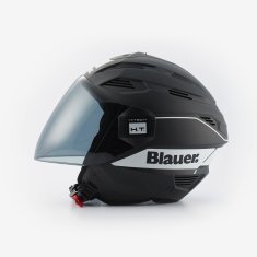 Blauer přilba BRAT, BLAUER - USA (černá/bílá matná, vel. XL) (Velikost: XL) 12CBKHU01035-H00023-H88