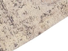 Beliani Bavlněný koberec 80 x 150 cm béžový MATARIM