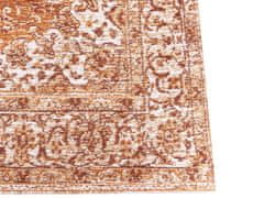 Beliani Bavlněný koberec 200 x 300 cm oranžový HAYAT