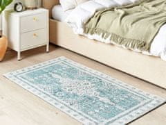 Beliani Bavlněný koberec 80 x 150 cm mentolově zelený FULLA