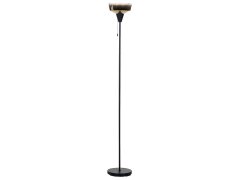 Beliani Kovová stojací lampa 175 cm černá/zlatá TALPARO