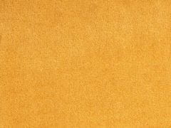 Beliani Přikrývka 150 x 200 cm oranžová BAYBURT