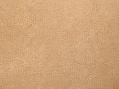 Beliani Přikrývka 220 x 200 cm pískově béžová BAYBURT
