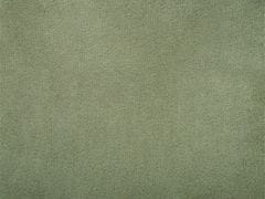 Beliani Přikrývka 220 x 200 cm zelená BAYBURT