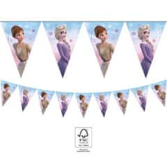 Procos Papírová Girlanda Frozen 2,3m vlaječky -