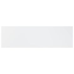 Vidaxl Přídavné police 4 ks bílé vysoký lesk 100x30x1,5 cm dřevotříska