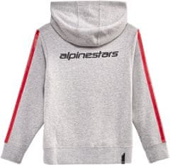 Alpinestars mikina RACEY dětská heather černo-bílo-červeno-šedá S