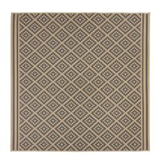 Flair Kusový koberec Florence Alfresco Moretti Beige/Anthracite čtverec – na ven i na doma 200x200
