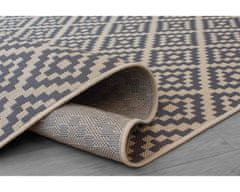 Flair Kusový koberec Florence Alfresco Moretti Beige/Anthracite čtverec – na ven i na doma 200x200