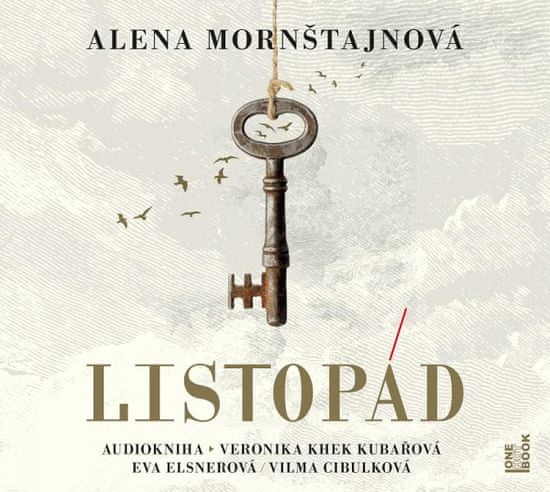 Alena Mornštajnová: Listopád - CDmp3 (Čte Veronika Khek Kubařová, Eva Elsnerová, Vilma Cibulková)
