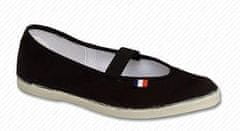 TOGA - výroba obuvi dětské cvičky JARMILKY černé velikost 36 (23,5 cm)